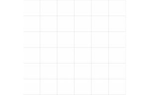 Fibo 10x10cm Square Tile 600x580mm Splashback - Denver White (Pk/2)